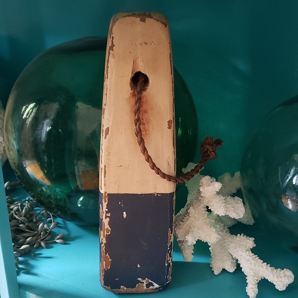 Coastal Pottery Barn Nautical Decorative Buoy